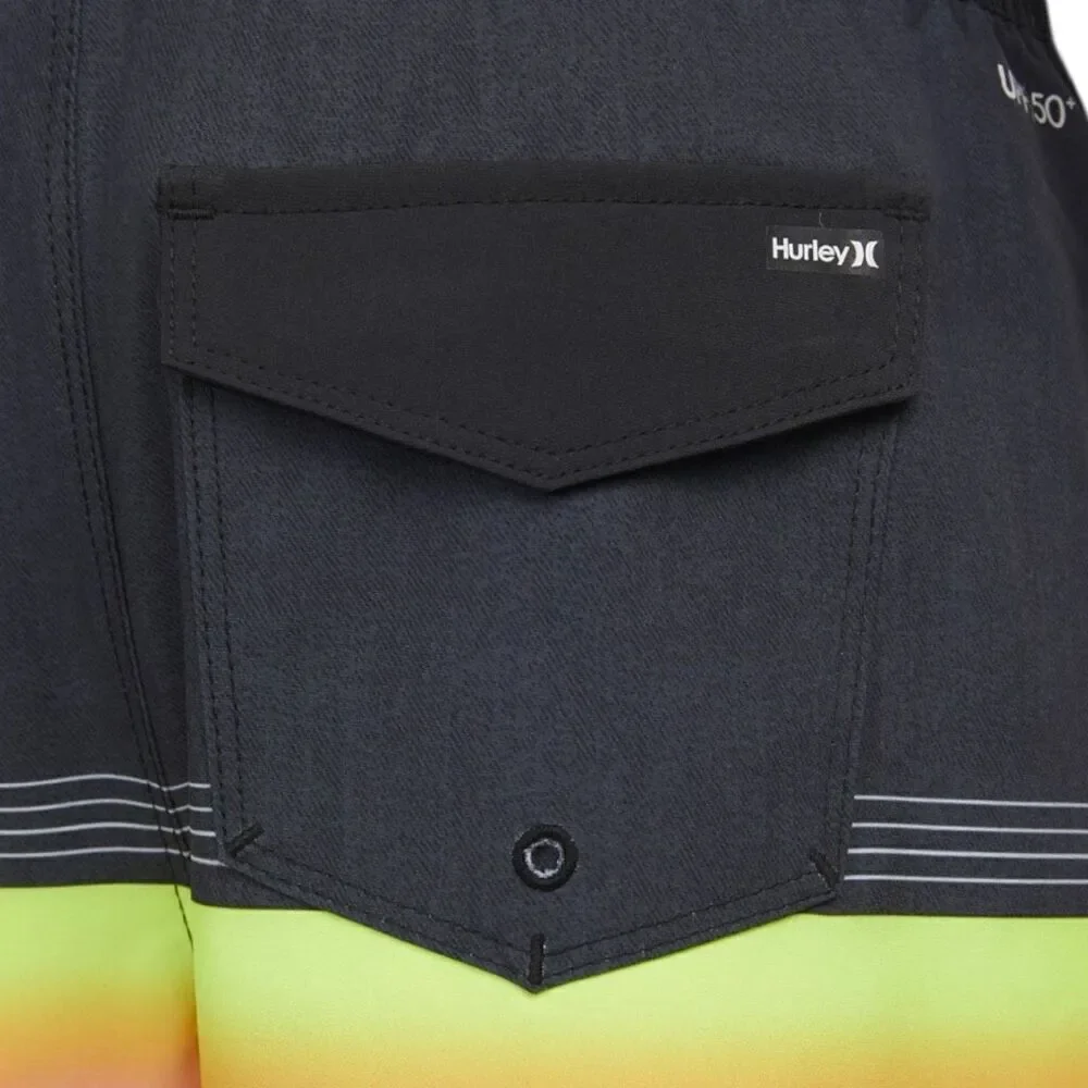 Hurley Boys Swim Short Color Black Size 4